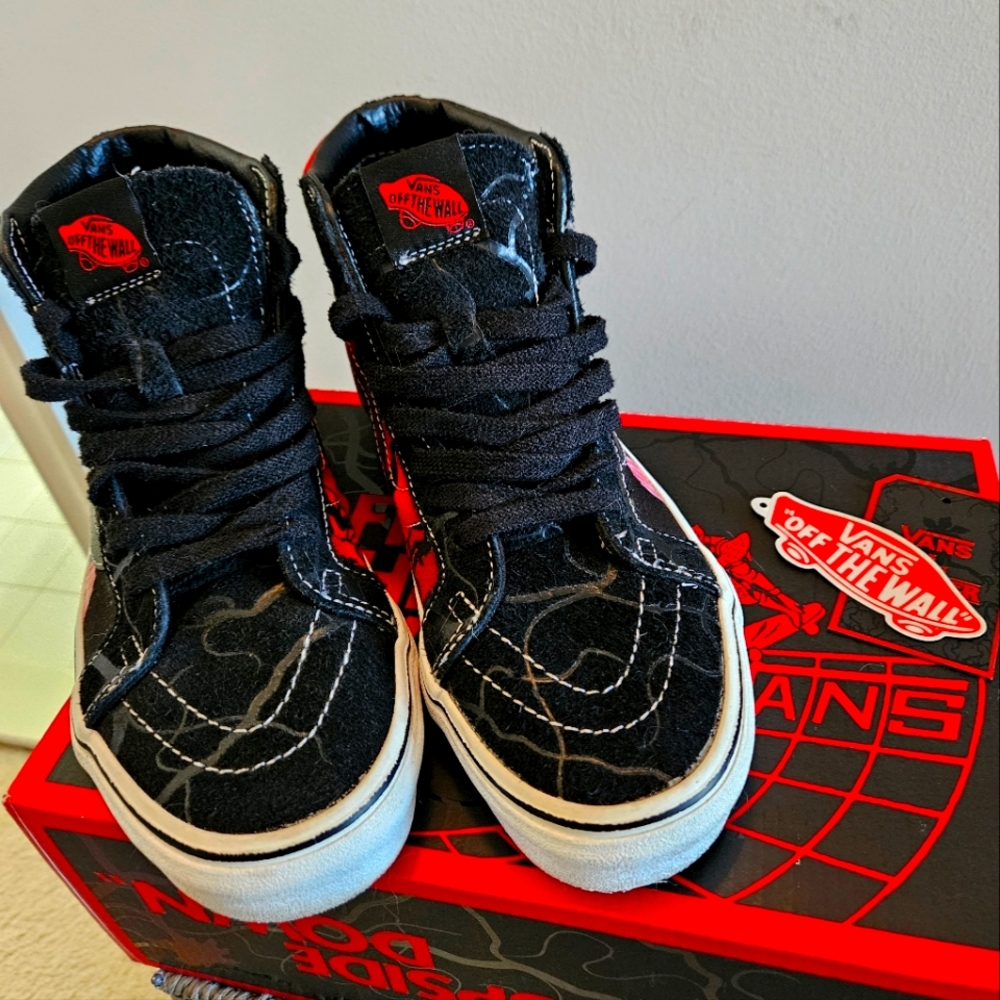 Vans Stranger Things High-Top Sneakers - 6.5 Mens/8 Womens